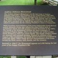 Johnson Homestead Sign